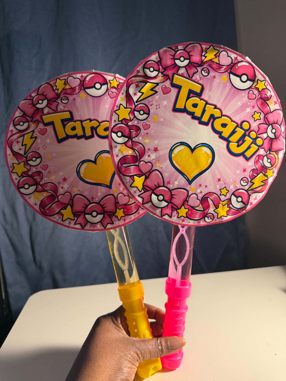 Personalized Bubble Wand & Candy Party Favor