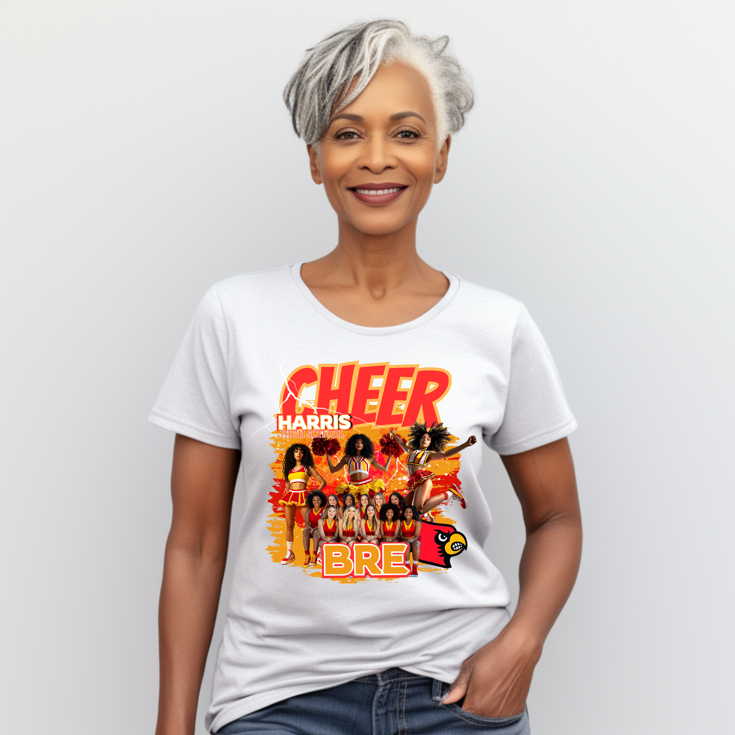 16 Editable Cheerleading Templates for Canva | Custom Cheer Designs for Shirts, Tumblers & More