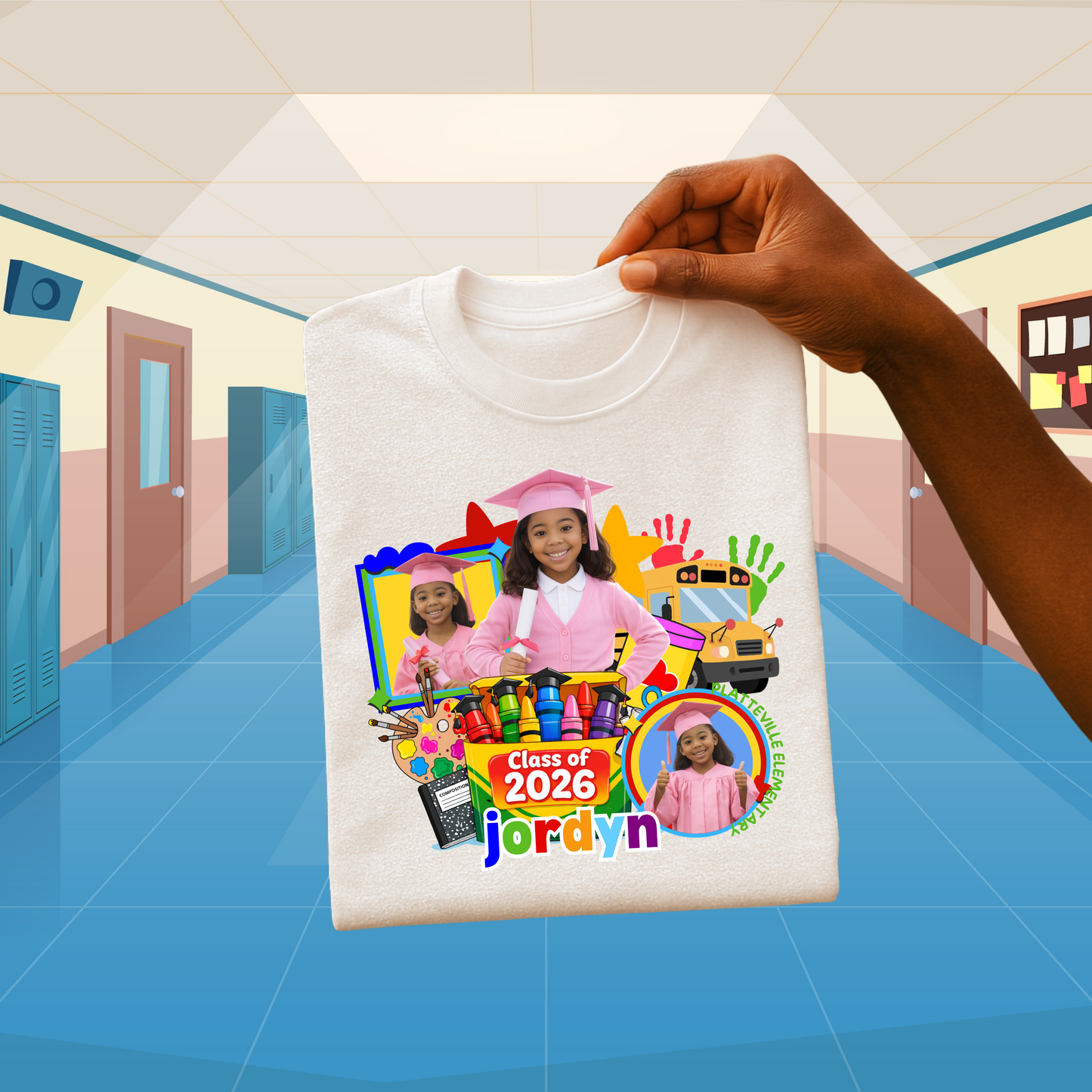 Pre-K Graduation Family Shirt Bundle (1 Youth + 1 Adult