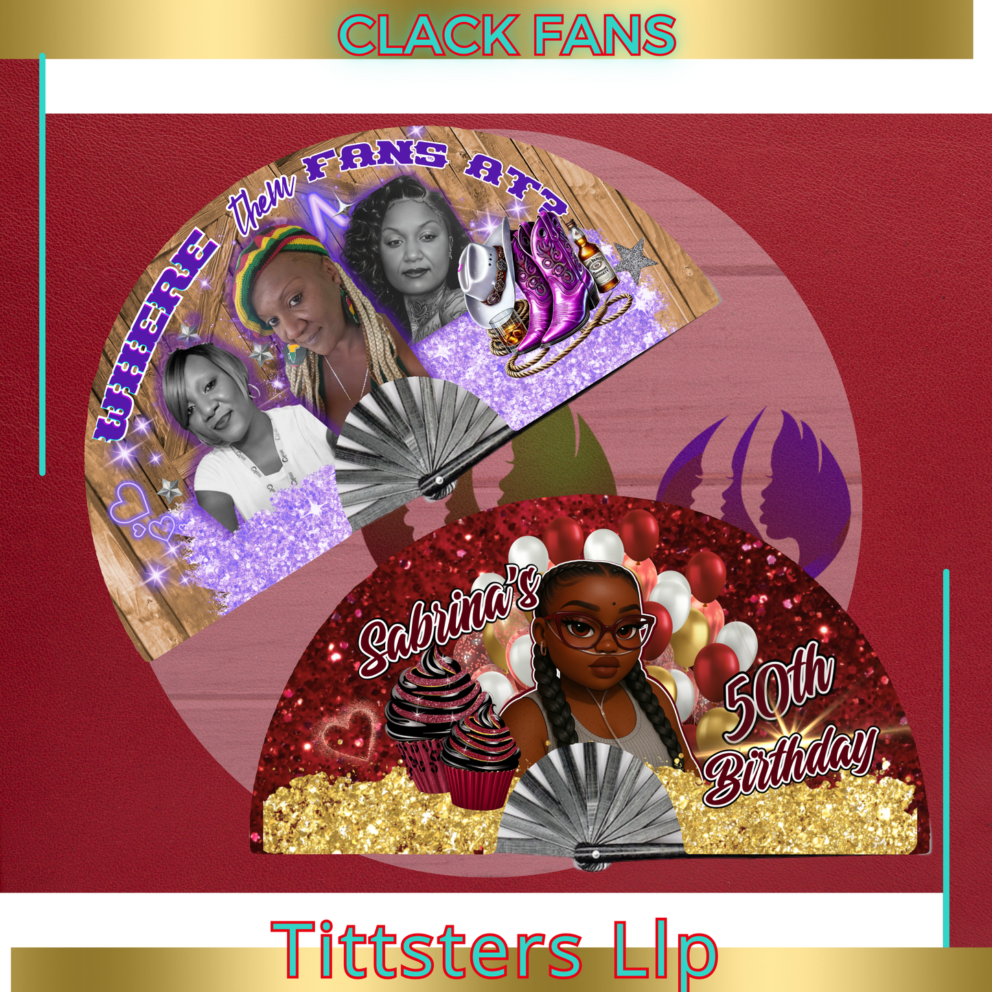 Custom Clack Fans – Made Just for You!