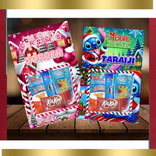 PERSONALIZED JUMBO TREAT CARDS