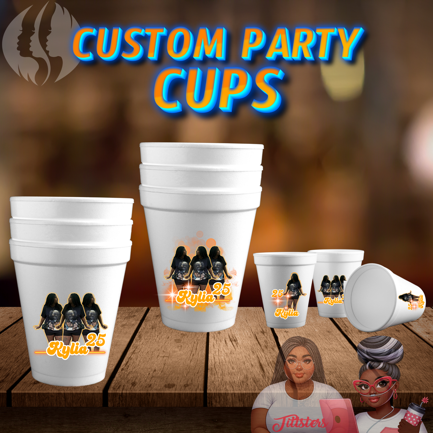 Custom Party Cups