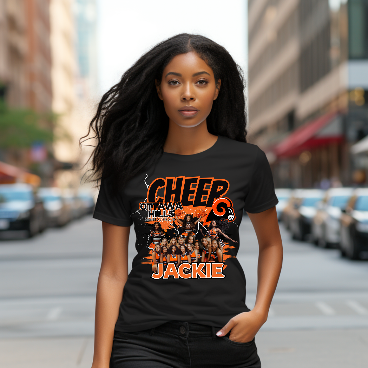 16 Editable Cheerleading Templates for Canva | Custom Cheer Designs for Shirts, Tumblers & More