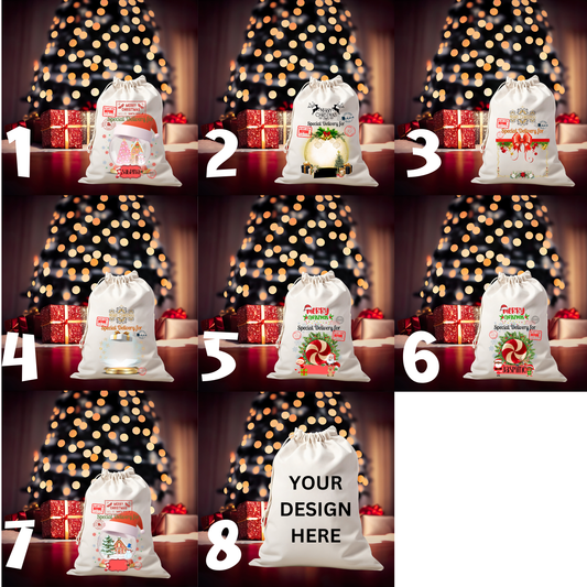 Personalized Christmas Sack - A Truly One-of-a-Kind Holiday Keepsake!