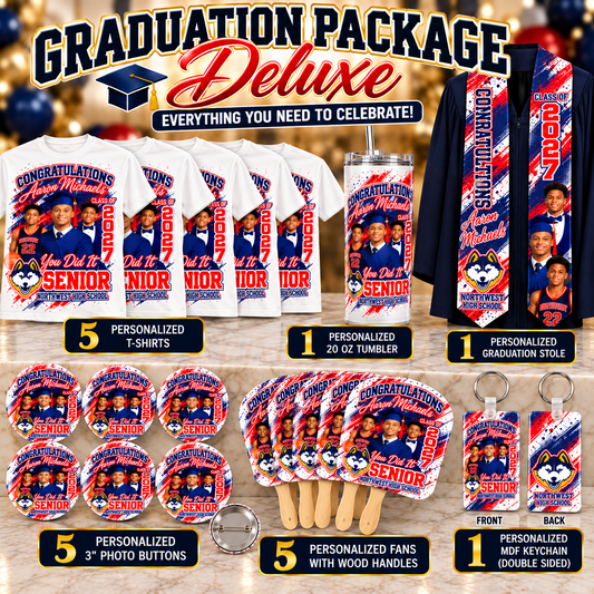 Personalized Graduation Package – Deluxe