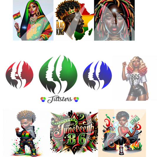 JUNETEENTH BUNDLE PNG