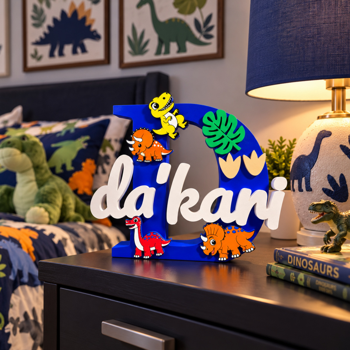 Name PoP Displays™ – Custom 3D Initial Name Sign