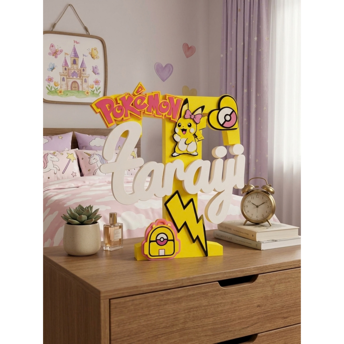 Name PoP Displays™ – Custom 3D Initial Name Sign