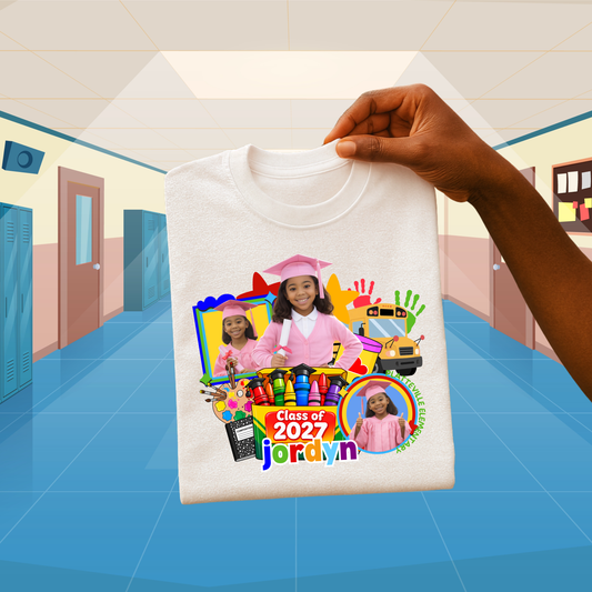 Pre-K Graduation Youth Shirt – Class of 2027
