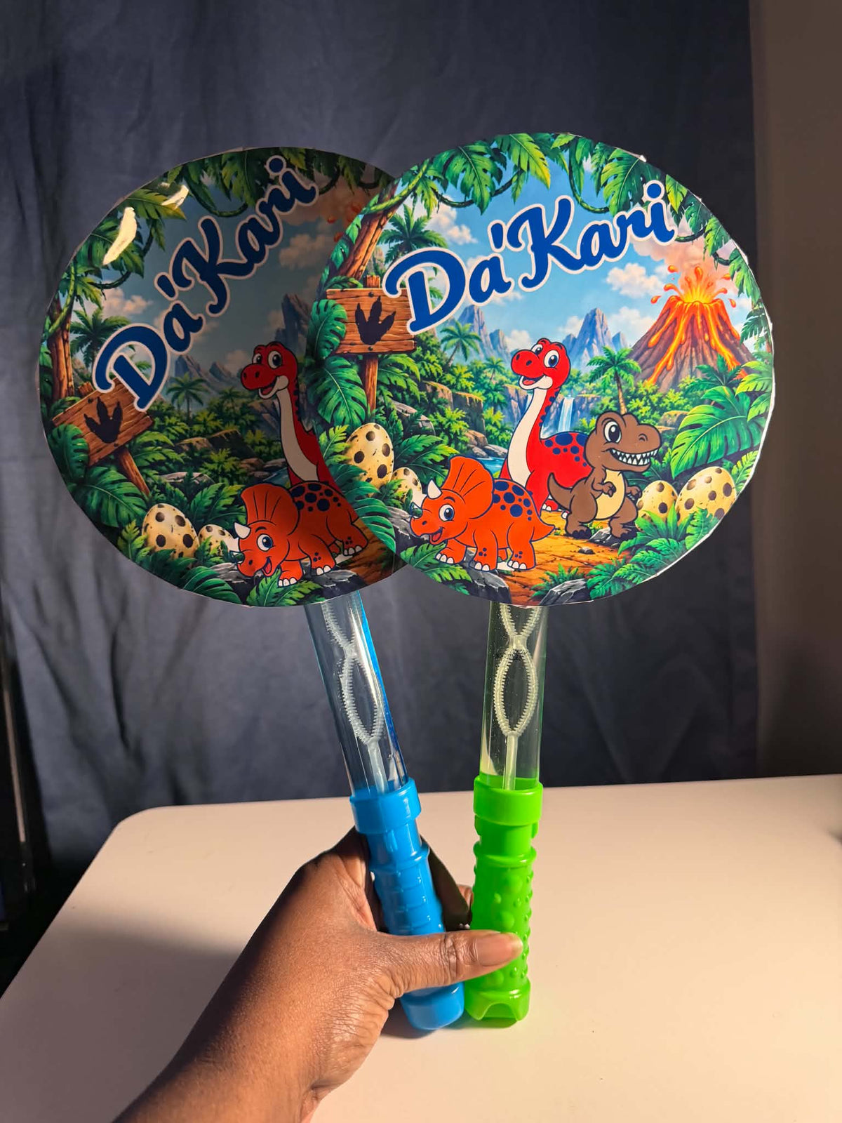 Personalized Bubble Wand & Candy Party Favor